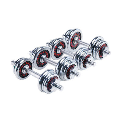 Chrome Dumbbell Set