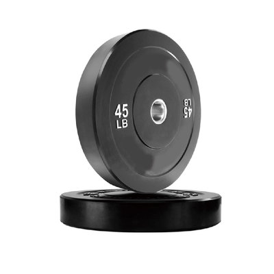 Olympic Black Rubber Bumper Plates